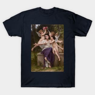 Dream of Spring by Bouguereau T-Shirt